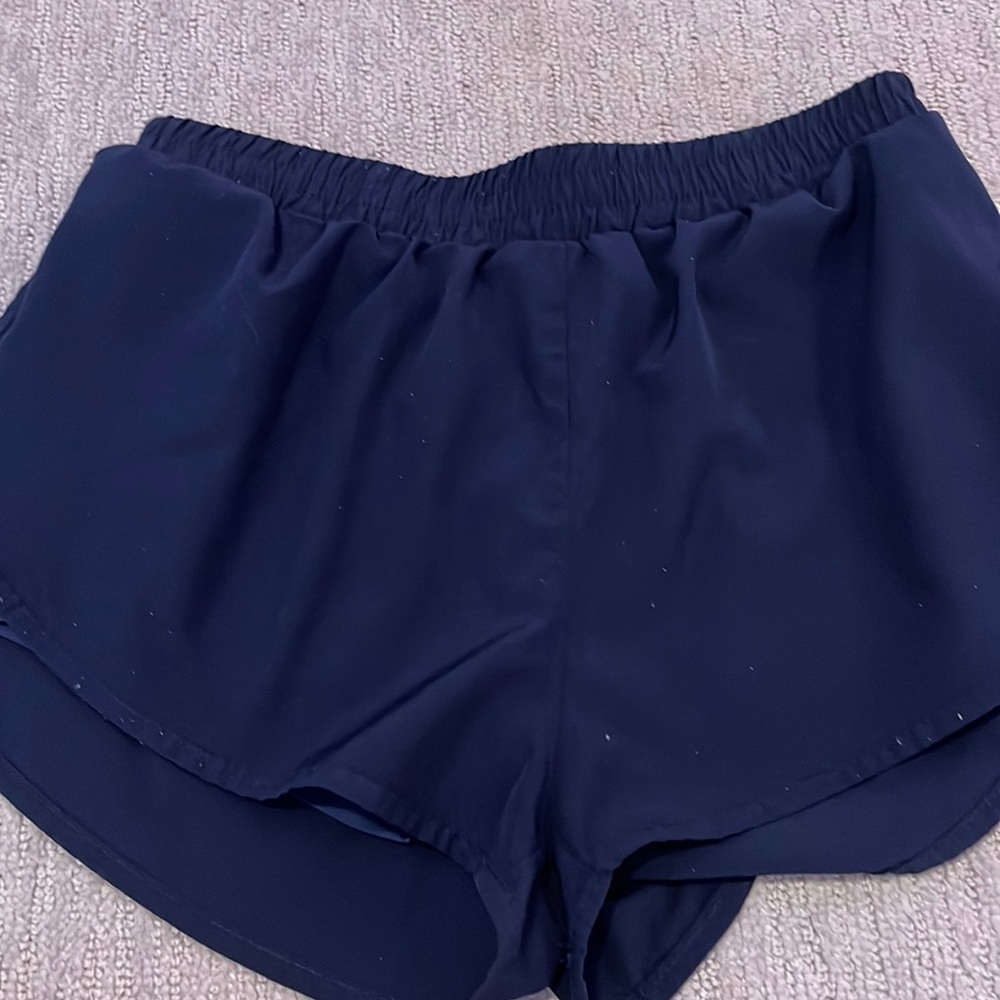Cute blue athletic shorts